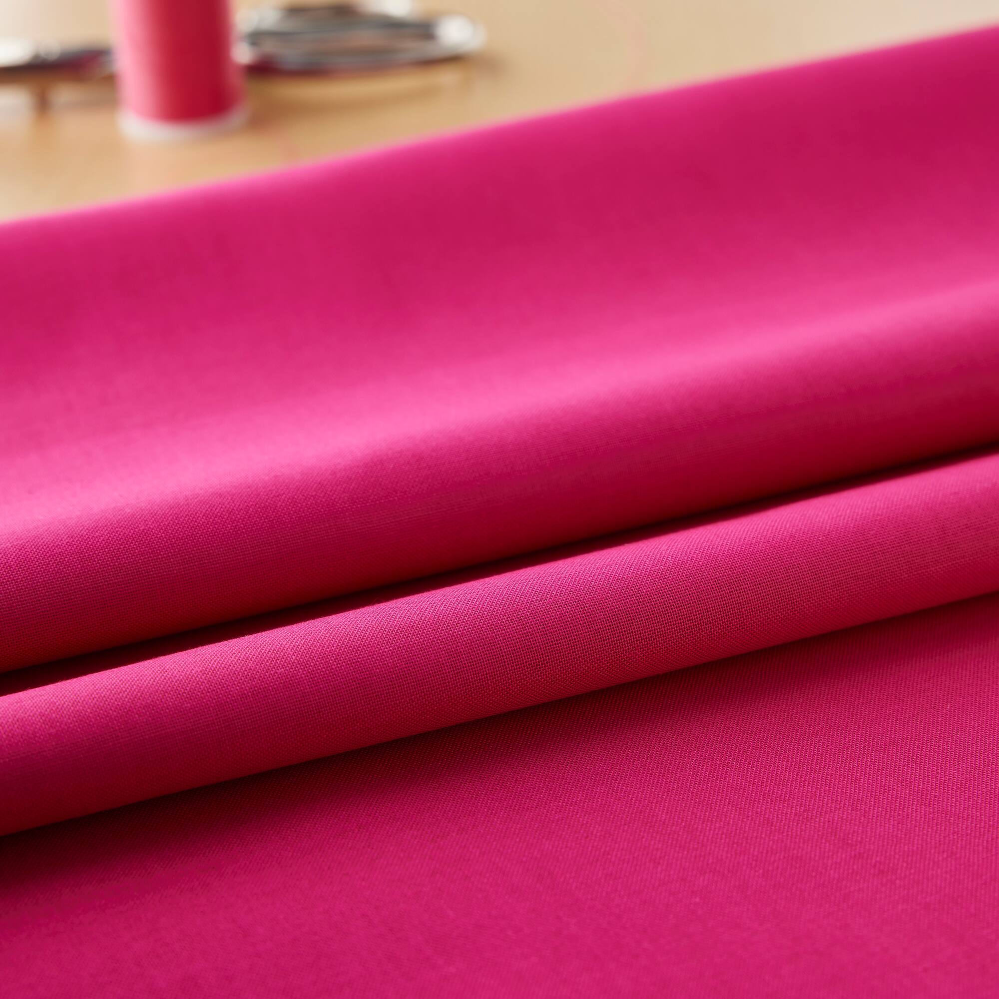 Springs Creative Fuchsia Solid Cotton Fabric